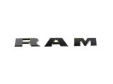 Mopar RAM Tailgate Lettering; Black (09-18 RAM 1500)