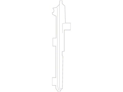 Mopar Tail Light Socket; Panel; Late Design (02-06 RAM 1500)