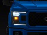 Morimoto XB Hybrid-R LED Headlights; Black Housing; Clear Lens (18-20 F-150 w/ Factory Halogen Headlights)