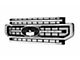 Morimoto XBG LED Upper Replacement Grille with White DRL; Chrome (20-22 F-250 Super Duty)