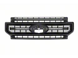 Morimoto XBG LED Upper Replacement Grille with White DRL; Gloss Black (20-22 F-250 Super Duty)