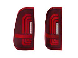 Morimoto XB LED Tail Lights; Black Housing; Red Lens (11-16 F-350 Super Duty)