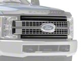 Morimoto XBG LED Upper Replacement Grille with White DRL; Chrome (17-19 F-350 Super Duty)