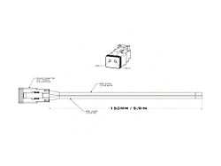 Morimoto 1/2/4Banger 2P DT Pigtail Harness