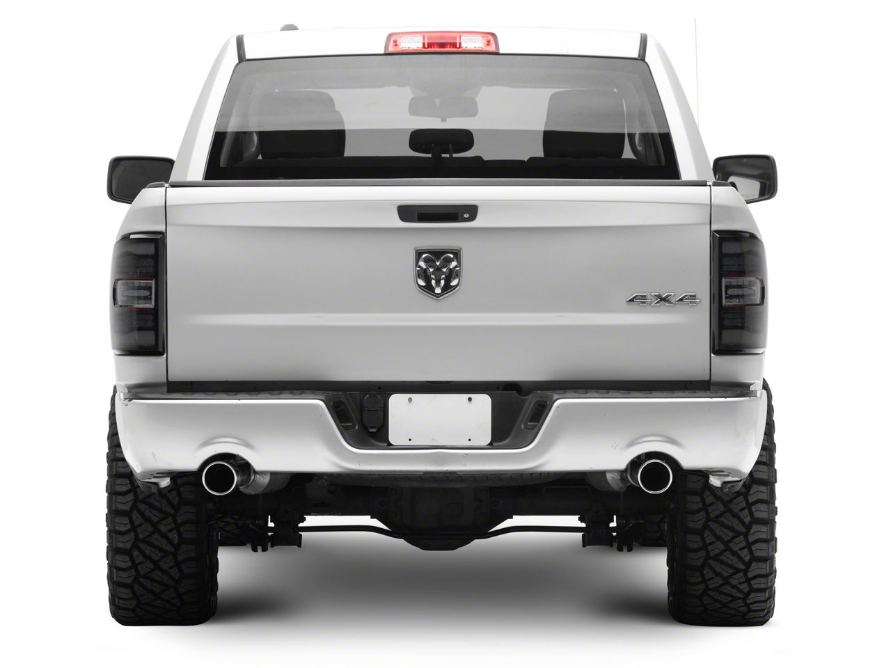 Morimoto RAM 1500 GEN2 XB LED Tail Lights; Black Housing; Smoked Lens ...