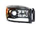 Morimoto XB Hybrid LED Headlights; Black Housing; Clear Lens (06-09 RAM 2500)