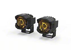 Morimoto 1Banger LED Pod Lights; HXB Yellow Combo Beam (Universal; Some Adaptation May Be Required)