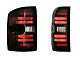 Morimoto XB LED Tail Lights; Black Housing; Smoked Lens (15-19 Sierra 2500 HD w/ Factory Halogen Tail Lights)