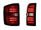 Morimoto XB LED Tail Lights; Black Housing; Red Lens (15-19 Sierra 3500 HD DRW w/ Factory Halogen Tail Lights)