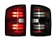 Morimoto XB LED Tail Lights; Black Housing; Red Lens (15-19 Sierra 3500 HD SRW w/ Factory Halogen Tail Lights)