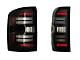 Morimoto XB LED Tail Lights; Black Housing; Red Lens (15-19 Sierra 3500 HD SRW w/ Factory Halogen Tail Lights)