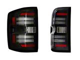 Morimoto XB LED Tail Lights; Black Housing; Smoked Lens (15-19 Sierra 3500 HD DRW w/ Factory Halogen Tail Lights)