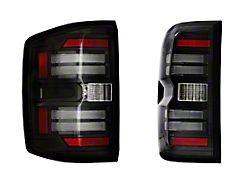 Morimoto XB LED Tail Lights; Black Housing; Smoked Lens (15-19 Sierra 3500 HD DRW w/ Factory Halogen Tail Lights)