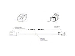 Morimoto 1/2/4Banger 2P DT Extension Harness