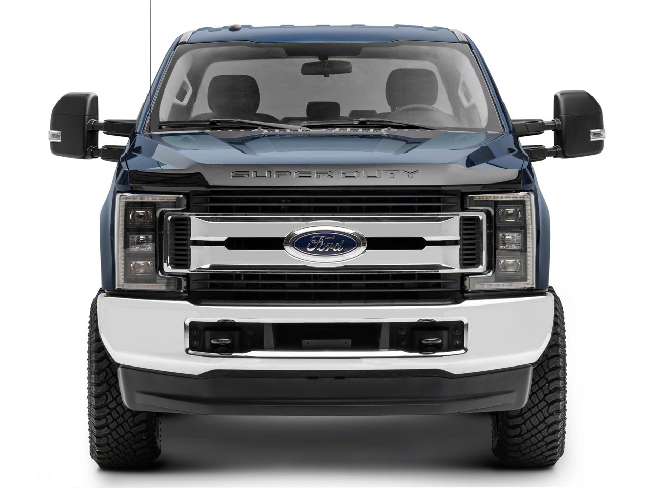 Morimoto F-250 Super Duty XB Hybrid LED Headlights; Black Housing ...