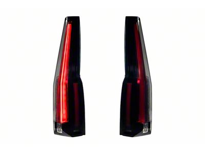 Morimoto XB LED Tail Lights; Black Housing; Smoked Lens (15-20 Yukon)