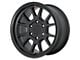 Motegi MT6 Satin Black 6-Lug Wheel; 17x8.5; 18mm Offset (07-13 Sierra 1500)