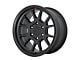 Motegi MT6 Satin Black 6-Lug Wheel; 17x8.5; 0mm Offset (07-13 Sierra 1500)