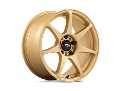 Motegi Battle Gold 5-Lug Wheel; 17x8; 30mm Offset (87-90 Dakota)