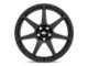 Motegi Battle Matte Black 5-Lug Wheel; 17x8; 43mm Offset (87-90 Dakota)