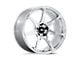 Motegi Battle Polished 5-Lug Wheel; 17x8; 30mm Offset (87-90 Dakota)