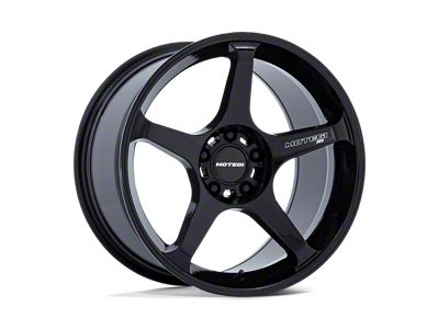 Motegi Battle V Blackbird Metallic 5-Lug Wheel; 18x9.5; 15mm Offset (87-90 Dakota)