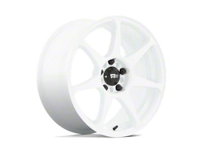 Motegi Battle White 5-Lug Wheel; 17x8; 30mm Offset (87-90 Dakota)