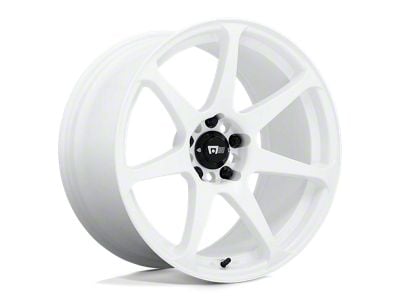 Motegi Battle White 5-Lug Wheel; 17x8; 43mm Offset (87-90 Dakota)