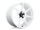 Motegi Battle White 5-Lug Wheel; 17x8; 43mm Offset (87-90 Dakota)