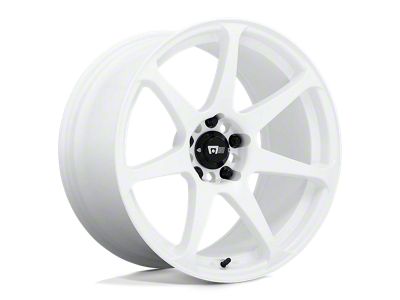 Motegi Battle White 5-Lug Wheel; 18x8; 30mm Offset (87-90 Dakota)