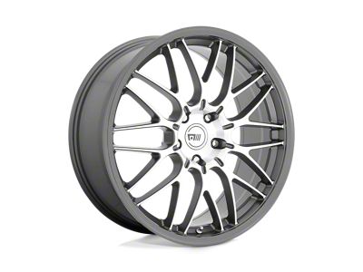 Motegi CM10 Machined Gunmetal 5-Lug Wheel; 18x8.5; 35mm Offset (87-90 Dakota)