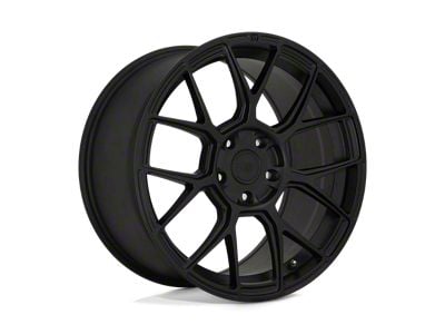 Motegi CM7 Satin Black 5-Lug Wheel; 17x8; 38mm Offset (87-90 Dakota)