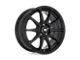 Motegi CS10 Satin Black 5-Lug Wheel; 17x8; 38mm Offset (87-90 Dakota)