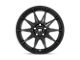 Motegi CS10 Satin Black 5-Lug Wheel; 17x8; 38mm Offset (87-90 Dakota)