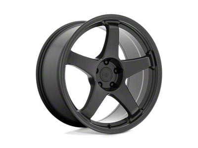 Motegi CS5 Satin Black 5-Lug Wheel; 19x8.5; 25mm Offset (87-90 Dakota)