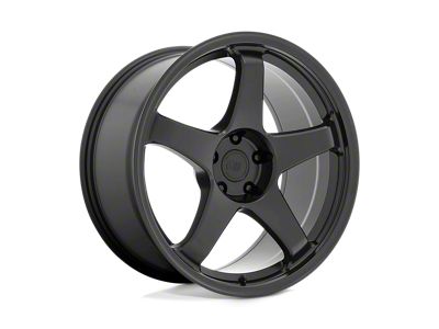 Motegi CS5 Satin Black 5-Lug Wheel; 19x9.5; 15mm Offset (87-90 Dakota)