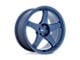 Motegi CS5 Satin Metallic Blue 5-Lug Wheel; 18x8.5; 35mm Offset (87-90 Dakota)