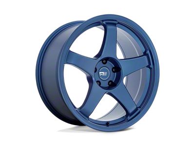 Motegi CS5 Satin Metallic Blue 5-Lug Wheel; 19x9.5; 15mm Offset (87-90 Dakota)