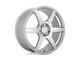 Motegi CS6 Hyper Silver 5-Lug Wheel; 16x7; 40mm Offset (87-90 Dakota)