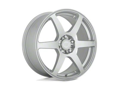 Motegi CS6 Hyper Silver 5-Lug Wheel; 18x8; 45mm Offset (87-90 Dakota)