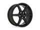 Motegi CS6 Satin Black 5-Lug Wheel; 16x7; 40mm Offset (87-90 Dakota)