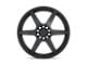 Motegi CS6 Satin Black 5-Lug Wheel; 16x7; 40mm Offset (87-90 Dakota)