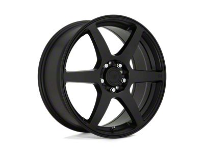 Motegi CS6 Satin Black 5-Lug Wheel; 17x7; 40mm Offset (87-90 Dakota)