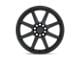 Motegi CS8 Satin Black 5-Lug Wheel; 15x6.5; 40mm Offset (87-90 Dakota)