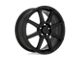 Motegi CS8 Satin Black 5-Lug Wheel; 17x7; 40mm Offset (87-90 Dakota)