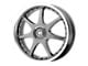 Motegi FF7 Gunmetal 5-Lug Wheel; 16x7; 42mm Offset (87-90 Dakota)