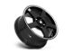 Motegi FS5 Gloss Black Machined Flange 5-Lug Wheel; 15x6.5; 40mm Offset (87-90 Dakota)