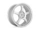 Motegi MR131 Silver 5-Lug Wheel; 17x8; 40mm Offset (87-90 Dakota)