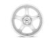 Motegi MR131 Silver 5-Lug Wheel; 17x8; 40mm Offset (87-90 Dakota)