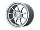 Motegi MR135 Hyper Silver 5-Lug Wheel; 18x8.5; 25mm Offset (87-90 Dakota)